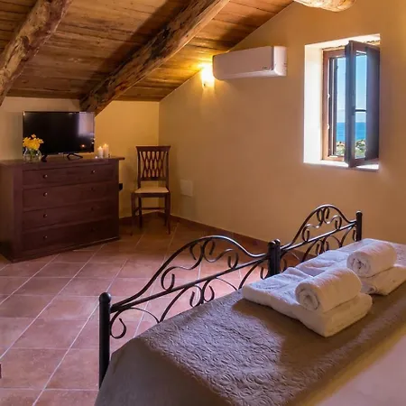 Agroturismo La Formica - Panoramic Stone House With Sea View Ascea