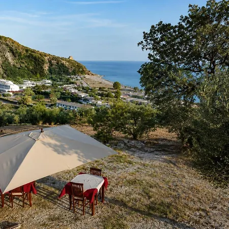 Lantgård La Formica - Panoramic Stone House With Sea View Ascea